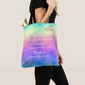 [Rainbow Mist] Butterflies Serenity Prayer Tote Bag (Dichtbij)