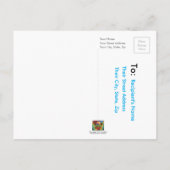 [Rainbow Mist] Kleurrijke Vlinders Dank u Briefkaart (Achterkant)