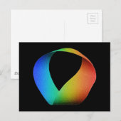 Rainbow Mobius Strip Briefkaart (Voorkant / Achterkant)