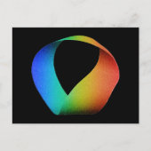 Rainbow Mobius Strip Briefkaart (Voorkant)