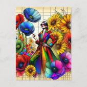 Rainbow Mode schets Briefkaart (Voorkant)