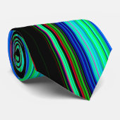 Rainbow Modern stropdas (Opgerold)