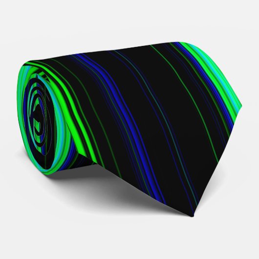 Rainbow Modern stropdas (Opgerold)