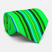 Rainbow Modern stropdas (Opgerold)