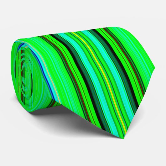 Rainbow Modern stropdas (Opgerold)