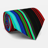 Rainbow Modern stropdas (Opgerold)