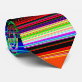 Rainbow Modern stropdas (Opgerold)