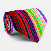 Rainbow Modern stropdas (Opgerold)