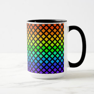 Rainbow-mok voor diamanten - kies stijl en kleur mok