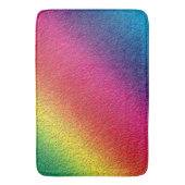 Rainbow Molten Glass Splatter Effect Badmat (Voorkant Verticaal)