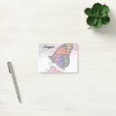 Rainbow Monarch Butterfly Original Fantasy Art Post-it® Notes (Kantoor)