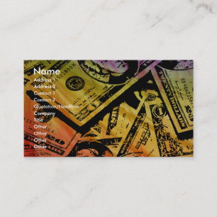 Rainbow Money Business/Profile Card2 Visitekaartje