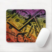 Rainbow Money Mousepad Muismat (Met muis)