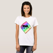 Rainbow Monkey Crossing T-shirt (Voorkant volledig)