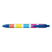 Rainbow Monogram leraar Kind Zwarte Inkt Pen (Achterkant)