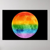 Rainbow Moon Poster (Voorkant)