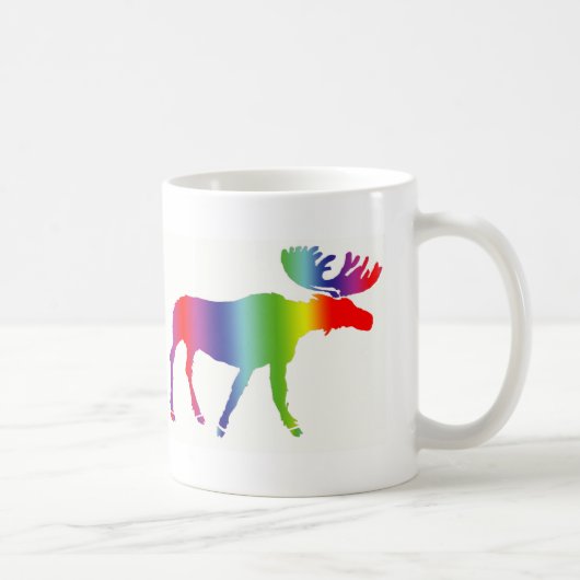 Rainbow Moose Koffiemok (Rechts)