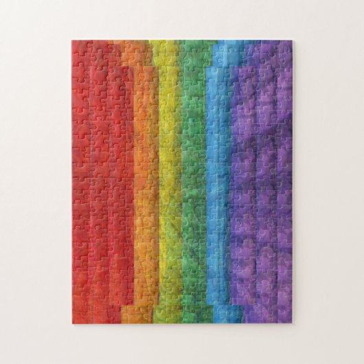 Rainbow Mosaic Gay Pride Flag Legpuzzel (Verticaal)