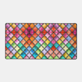 Rainbow mosaic pattern bureaumat