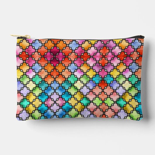 Rainbow mosaic pattern etui (Voorkant)