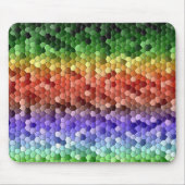 Rainbow Mosaic Pattern Muismat (Voorkant)
