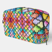 Rainbow mosaic pattern toilettasje (Rechterhoek)