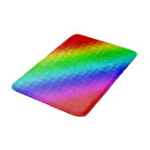Rainbow Mosaic Tegels Pattern, Badmat (Gekanteld)