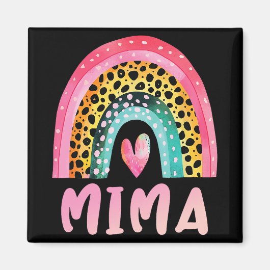 Rainbow Mother#39; #39; s Dag Liefde Schattige Gra Magneet (Voorkant)