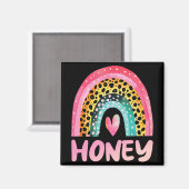 Rainbow Mother#39; #39; s Dag Liefde Schattige Gra Magneet (Voorkant / Achterkant)
