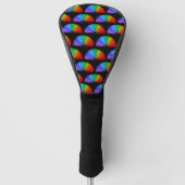 Rainbow Motif Golfheadcover (Voorkant)
