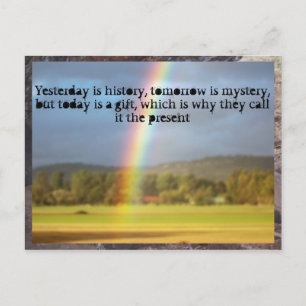 rainbow motivatie... briefkaart