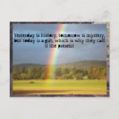 rainbow motivatie... briefkaart (Voorkant)