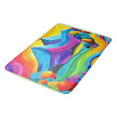 Rainbow Mountain Majesty Art Badmat (Gekanteld)