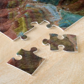 Rainbow Mountains puzzel (Zijkant)