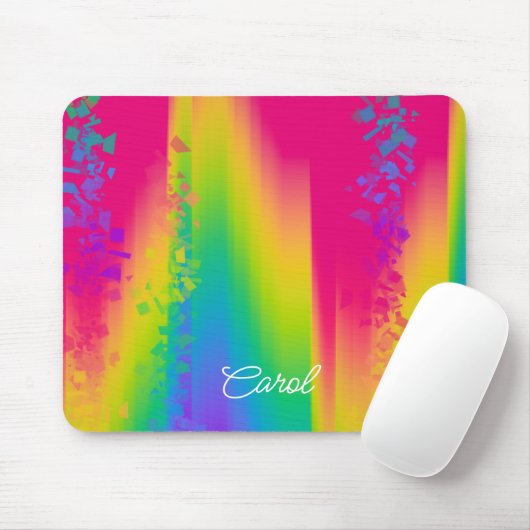 Rainbow Mousepad Muismat (Met muis)