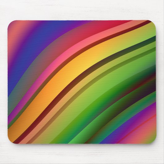 Rainbow Mousepad Muismat (Voorkant)