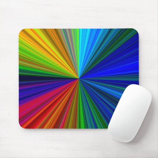 Rainbow Mousepad Muismat (Met muis)