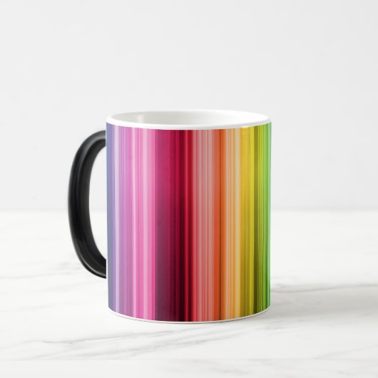 Rainbow mug magische mok (Voorkant links)