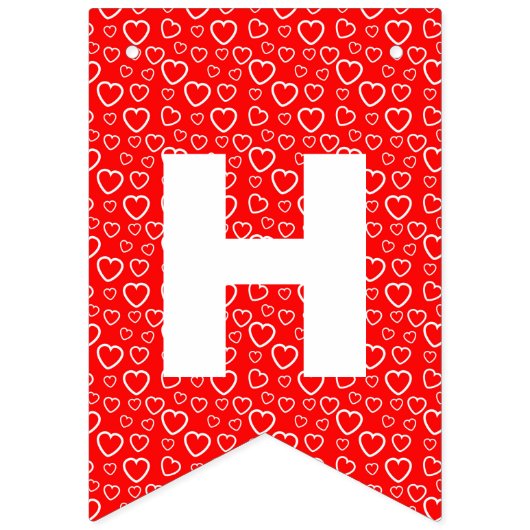 Rainbow Multi Color Heft Happy Birthday Vlaggetjes (Tweede vlag)