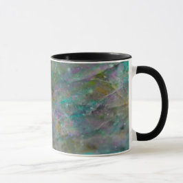 Rainbow Multi Colored Crystal Rock Marble Mok