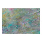 Rainbow Multi Colour Crystal Rock Marble Kussensloop (Achterkant)