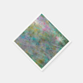 Rainbow Multi Colour Crystal Rock Marble Servet (Hoek)