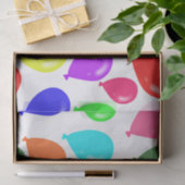 Rainbow Multicolored Birthday-ballonnen Tissuepapier (Geschenk)