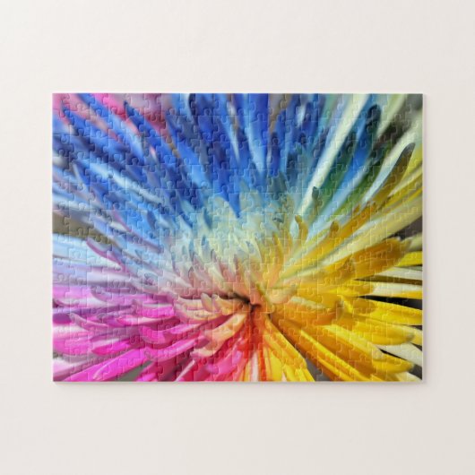 Rainbow Mum Jigzaag Puzzle Legpuzzel (Horizontaal)
