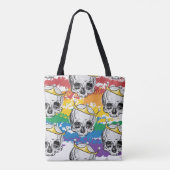 Rainbow MurderBarony Tote Bag (Achterkant)