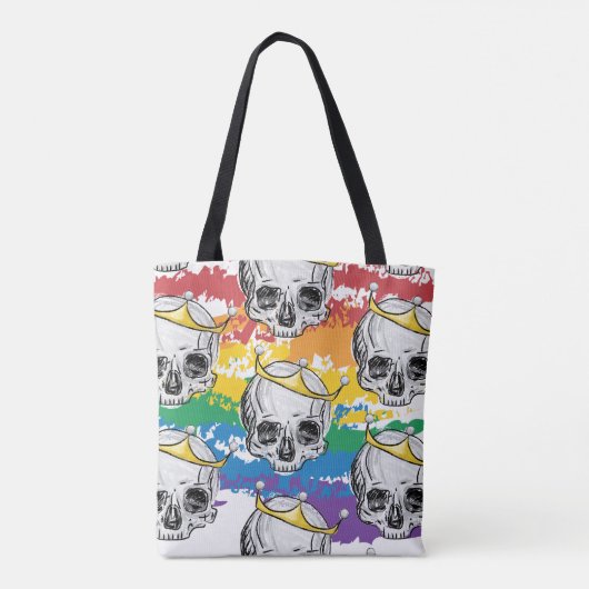 Rainbow MurderBarony Tote Bag (Achterkant)