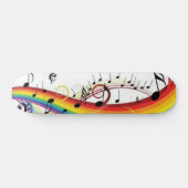 Rainbow Music Board Persoonlijk Skateboard (Horizontaal)