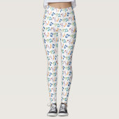 Rainbow Music Note Leggings (Voorkant)