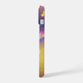 Rainbow Music Notes Galaxy Phone Case iPhone 15 Case (Linkerkant)