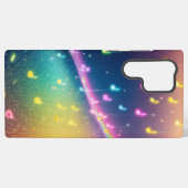 Rainbow Music Notes Galaxy Phone Case Samsung Galaxy Hoesje (Achterkant horizontaal)